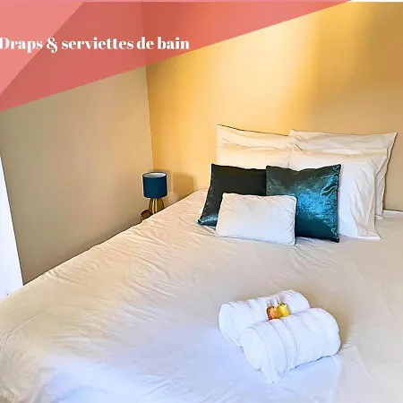 Appart Cosy Renove Avec Ac Hypercentre Nemours Exterior photo